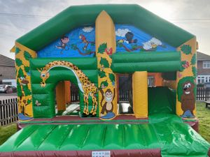 Jungle Multi Play Castle Hire