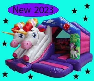 3D Twin Head Unicorn Front slide 1576