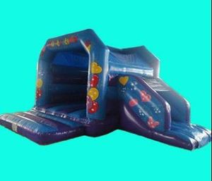 Party Side Slide Combo Castle 1480