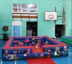 Cartoon Themed inflatable soft play surround package
