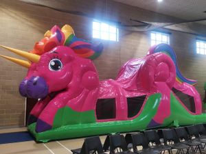 3D Unicorn Obstacle Course