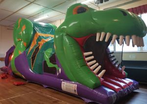 3D Dino Obstacle Course